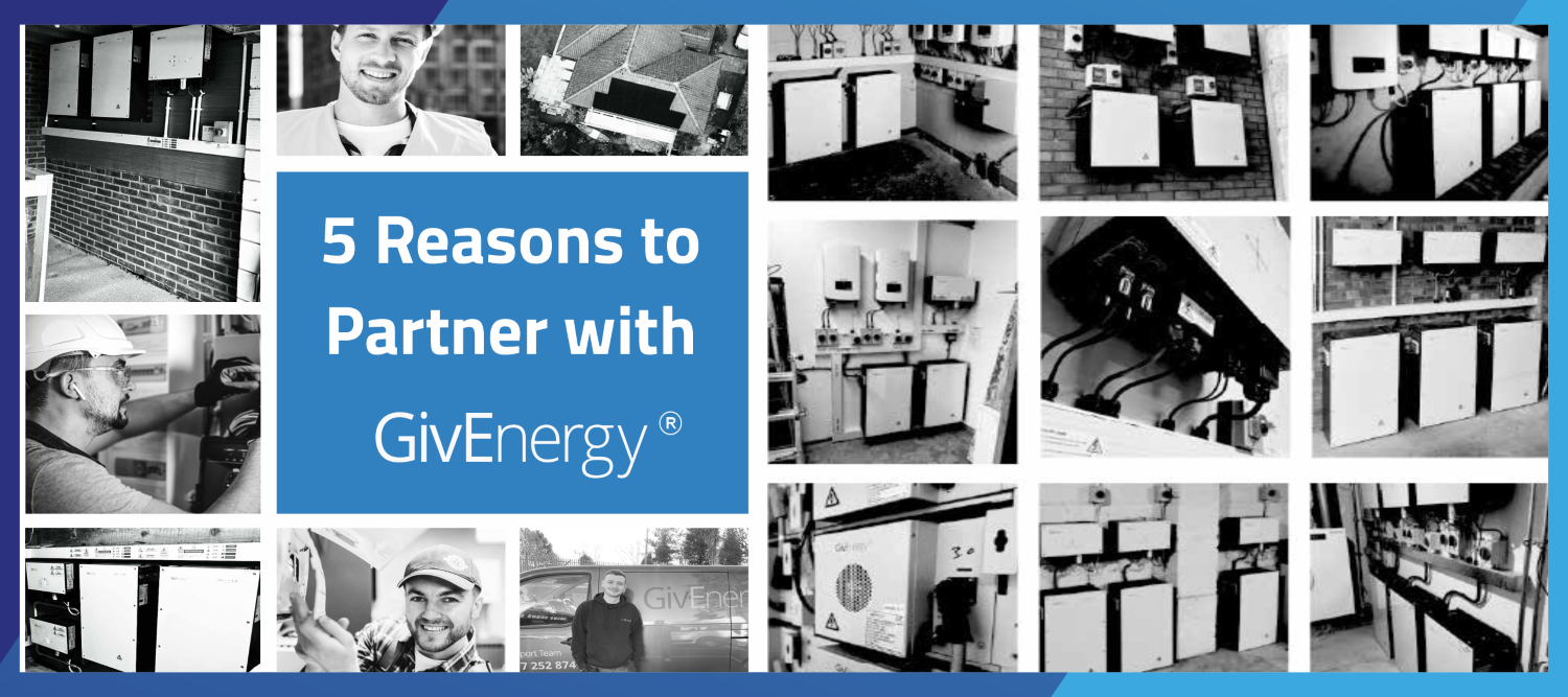 Reasons to partner with GivEnergy