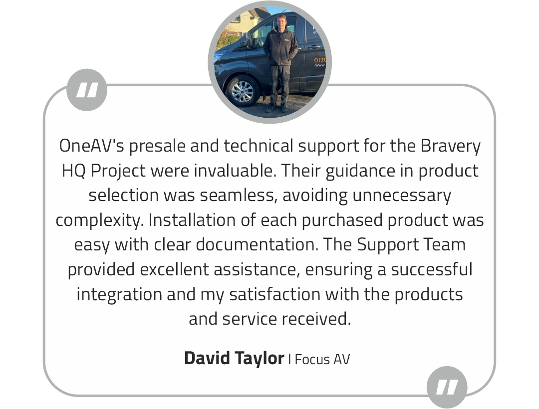 David Testimonial