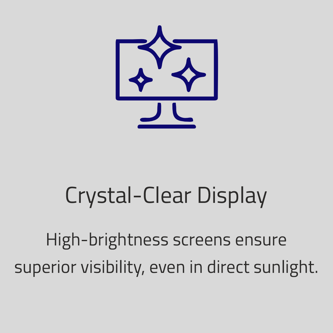 Crystal-Clear Display