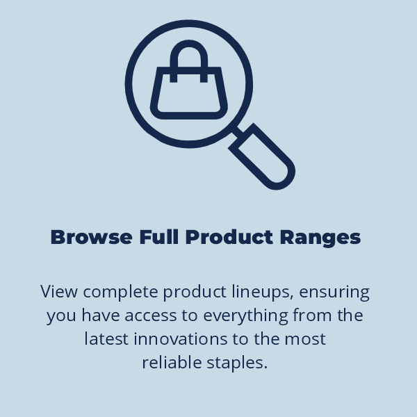 Browse Full Product Ranges