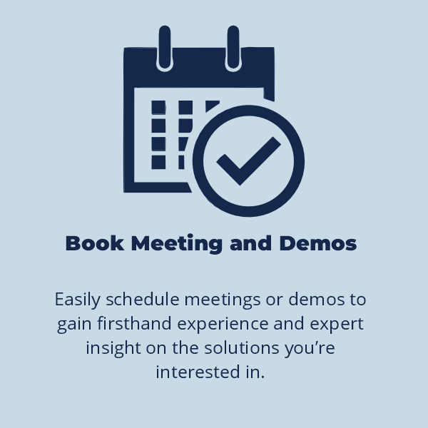 Book Meetings and Demos